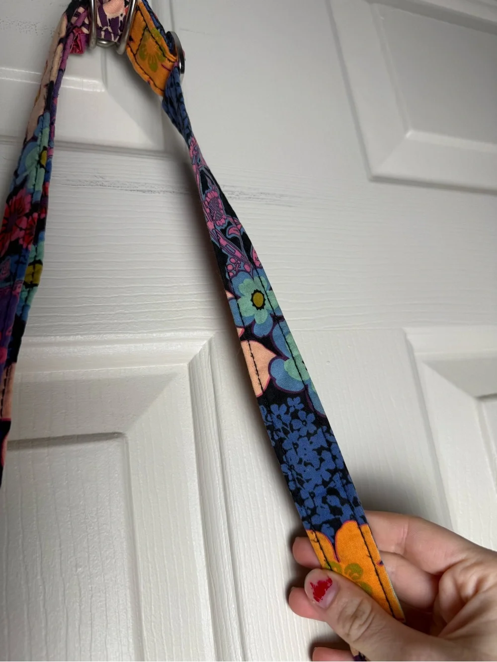 Vera Bradley Floral Fiesta Little Hipster Crossbody Bag USED Retired Pattern